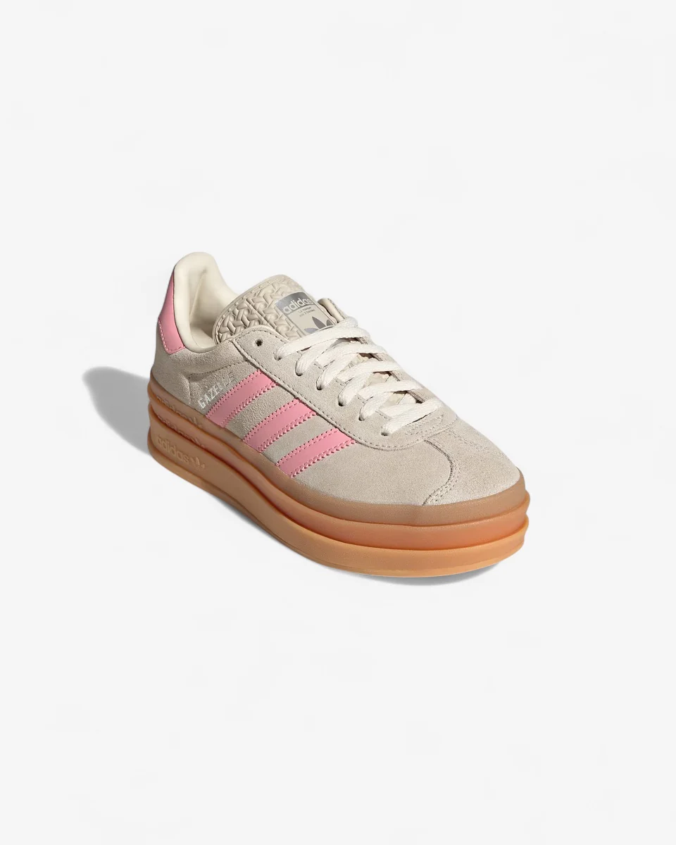 Adidas Gazelle Bold Beige Semi Pink Spark - Image 2