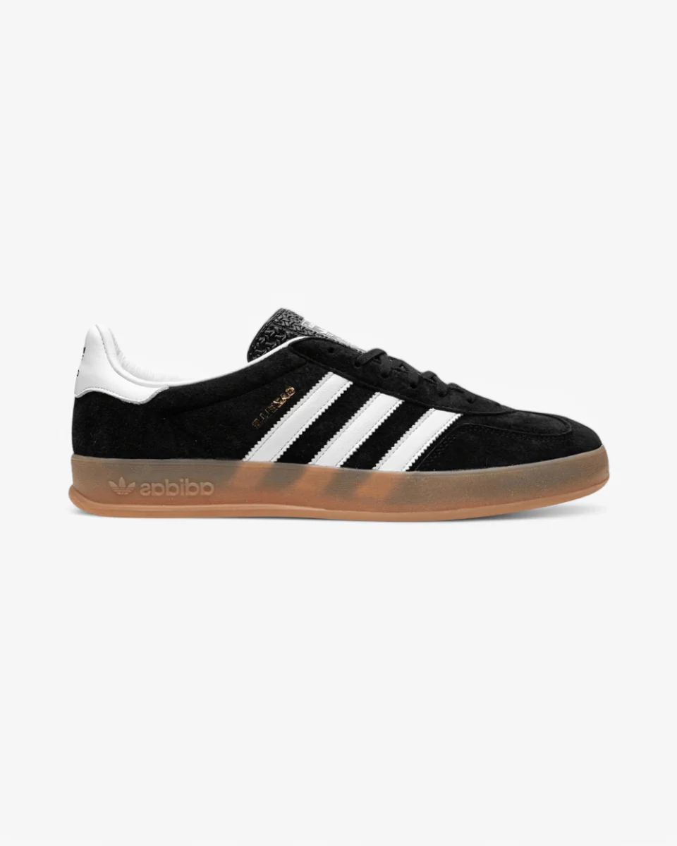 Adidas Gazelle Indoor Black White Gum