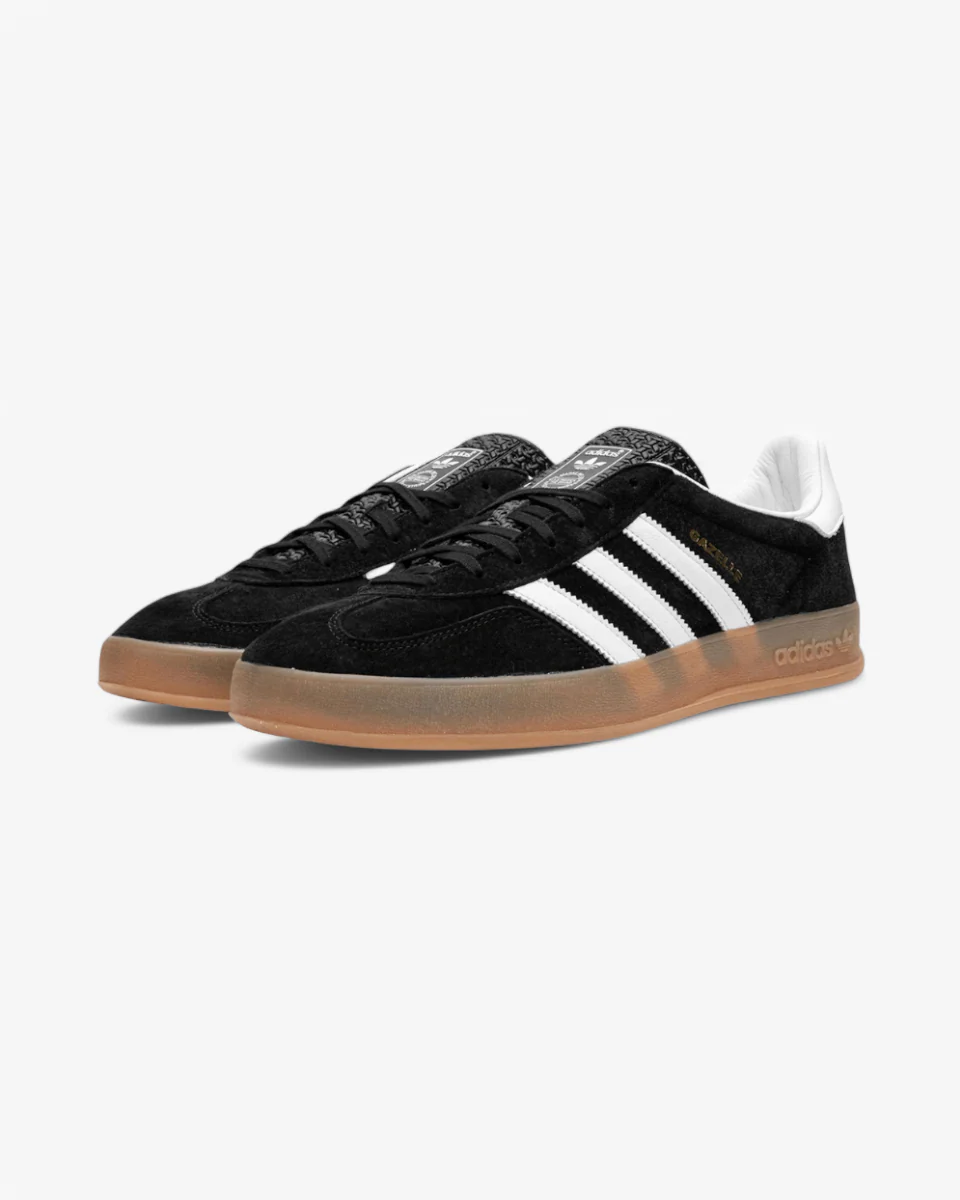 Adidas Gazelle Indoor Black White Gum - Image 2