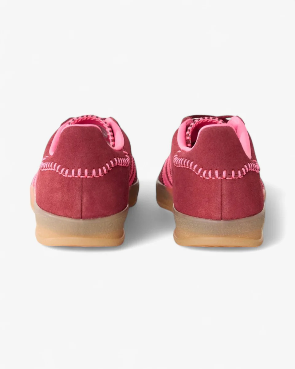 Adidas Gazelle Indoor Lucid Pink Noble Maroon - Image 3
