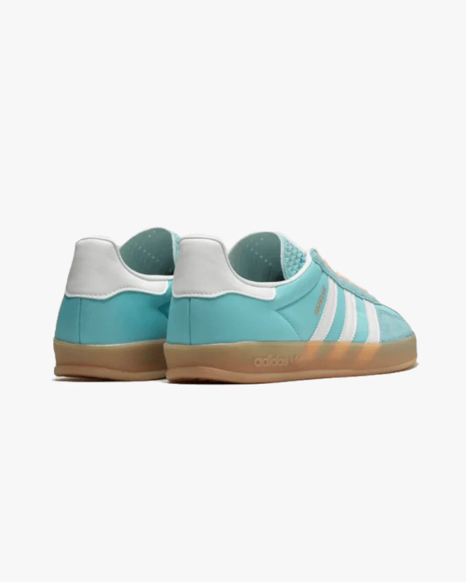 Adidas Gazelle Indoor Preloved Blue White Gum - Image 2