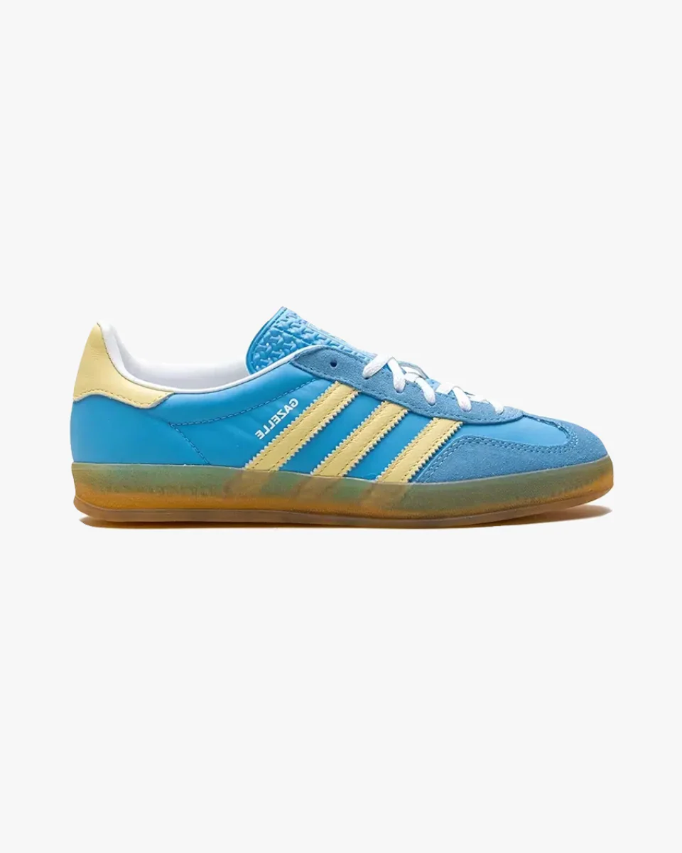 Adidas Gazelle Indoor Semi Blue Burst Almost Yellow