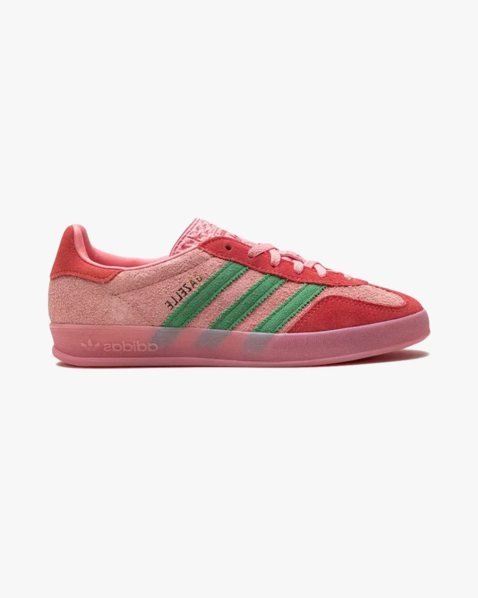 Adidas Gazelle Indoor Semi Pink Spark Preloved Scarlet