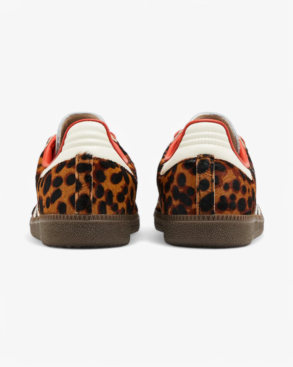 adidas Samba OG Preloved Red Leopard - Image 3