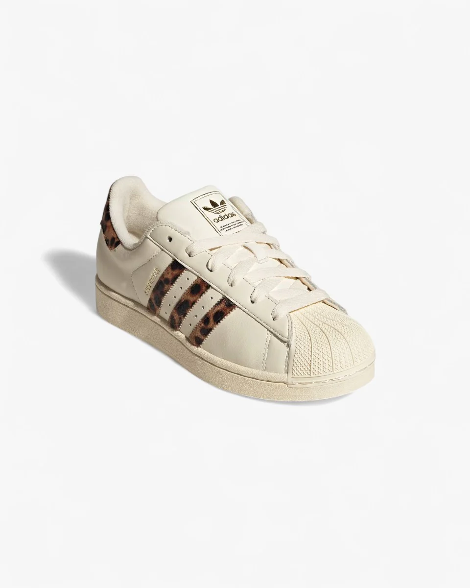 Adidas Superstar II Cream White Leopard - Image 2