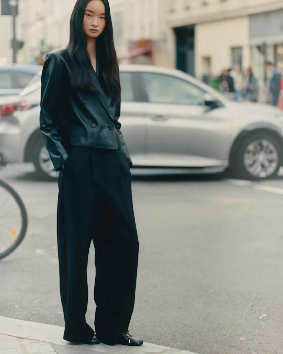 Alohas Baletki Rosalind Black Leather - Image 2