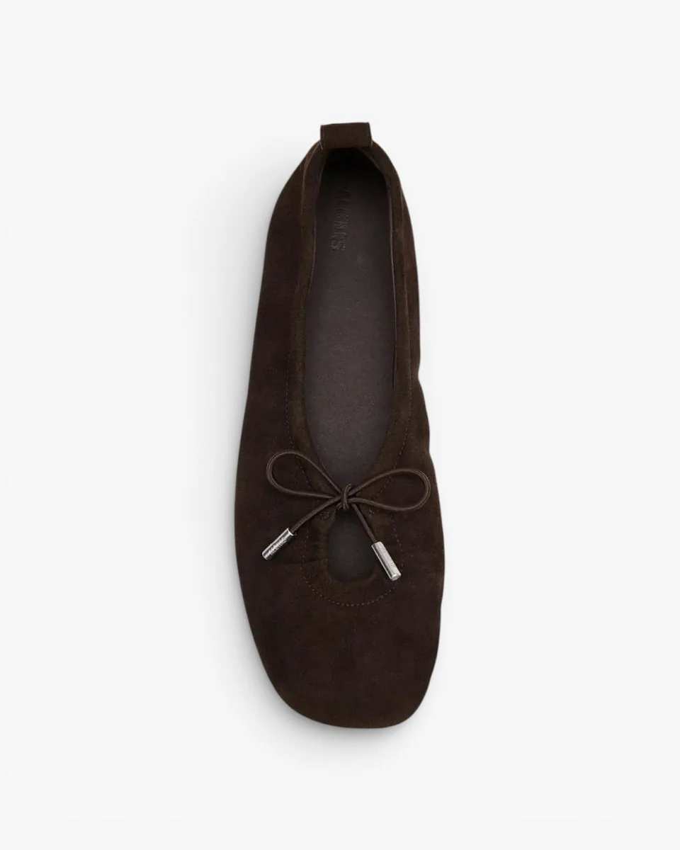 Alohas Baletki Rosalind Recycled Brown Leather - Image 4