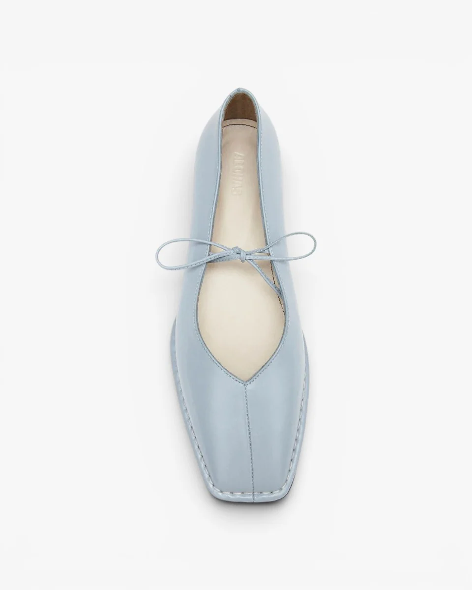 Alohas Baletki Sway Blue Leather - Image 4