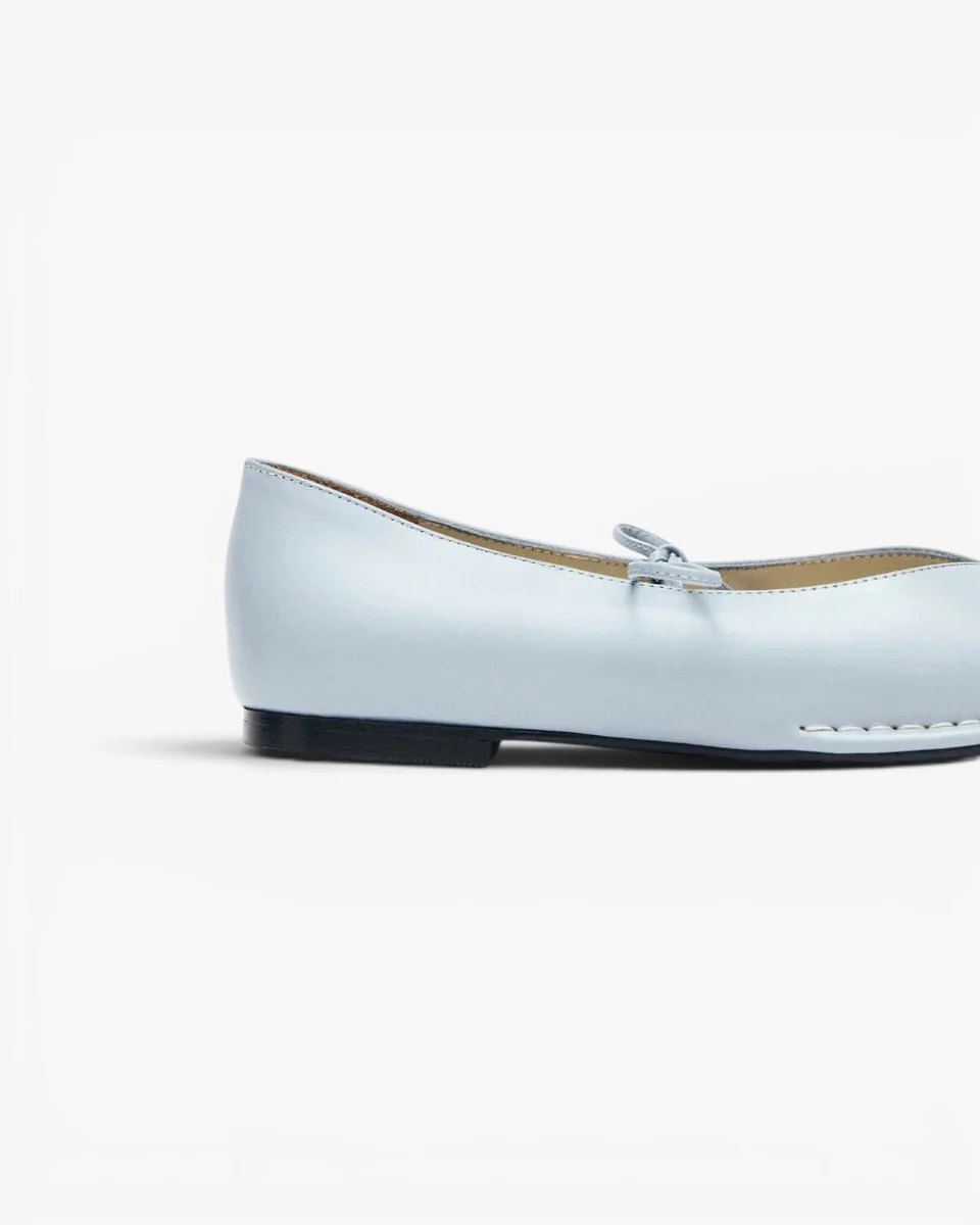 Alohas Baletki Sway Blue Leather - Image 5