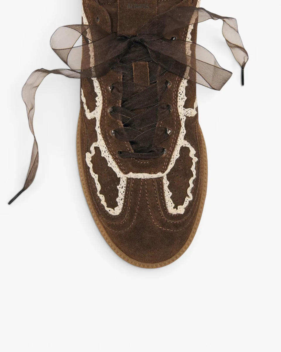Alohas Sneakersy Tb.490 Crochet Chocolate Leather - Image 3