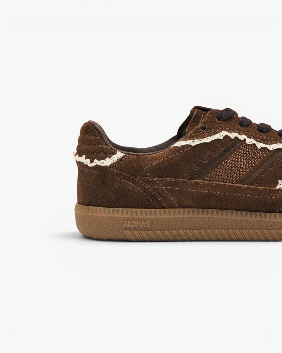 Alohas Sneakersy Tb.490 Crochet Chocolate Leather - Image 4