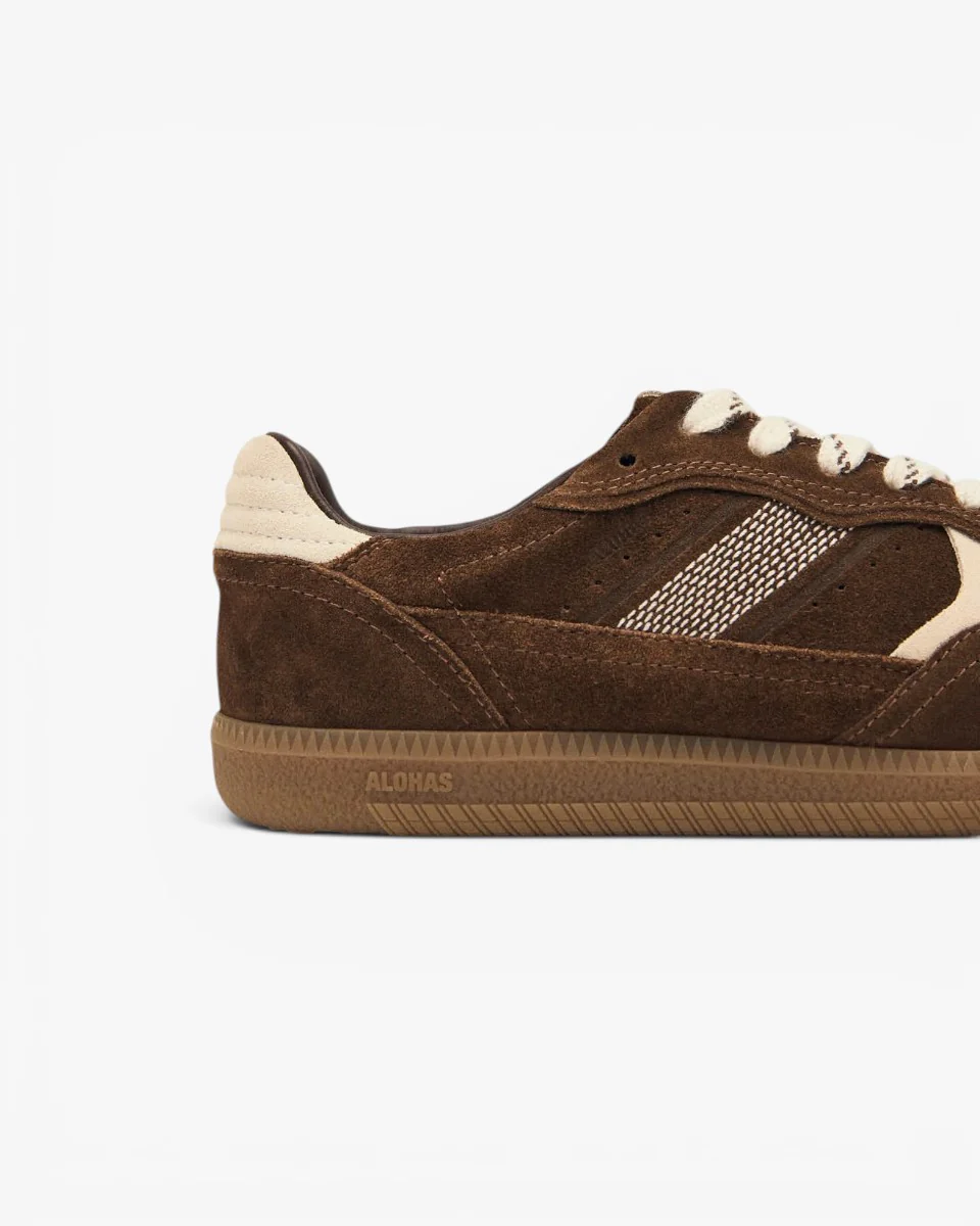 Alohas Sneakersy Tb.490 Rife Cocoa & Off White Leather - Image 4