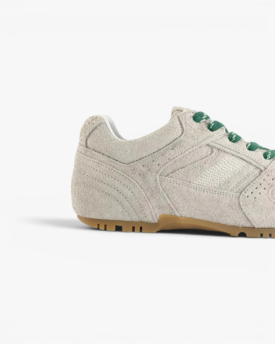 Alohas Sneakersy Tb.56 Suede Fuzzy Light Grey Leather - Image 4