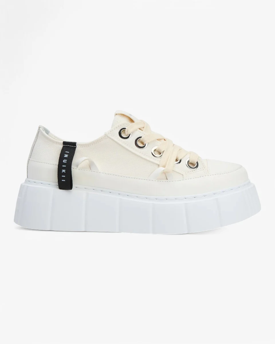 Inuikii Matilda Canvas Low White
