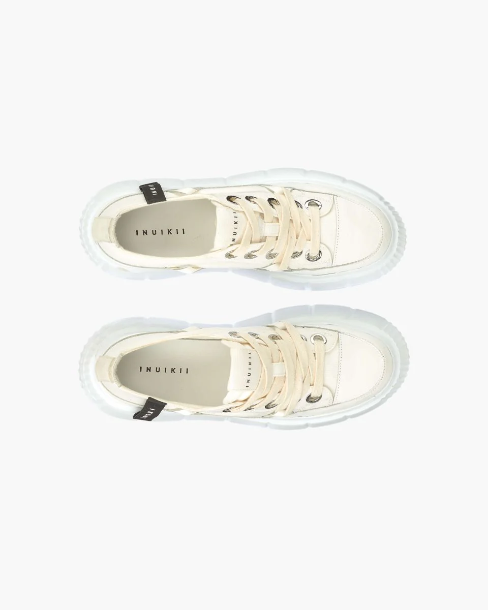 Inuikii Matilda Canvas Low White - Image 4