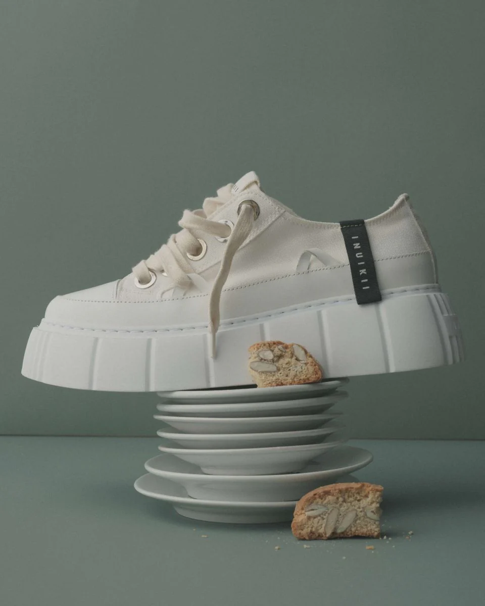 Inuikii Matilda Canvas Low White - Image 6