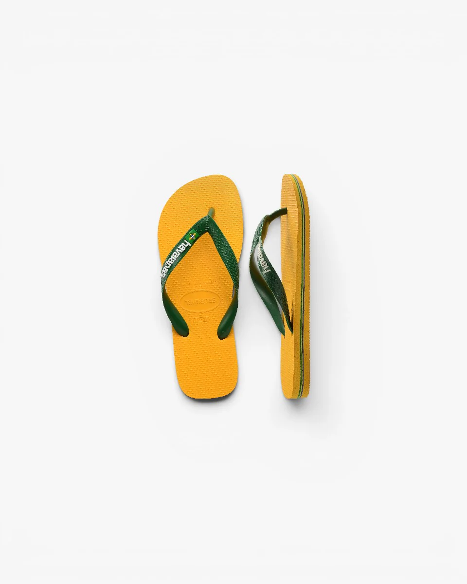 Havaianas Japonki Brasil Logo Pop Yellow - Image 3