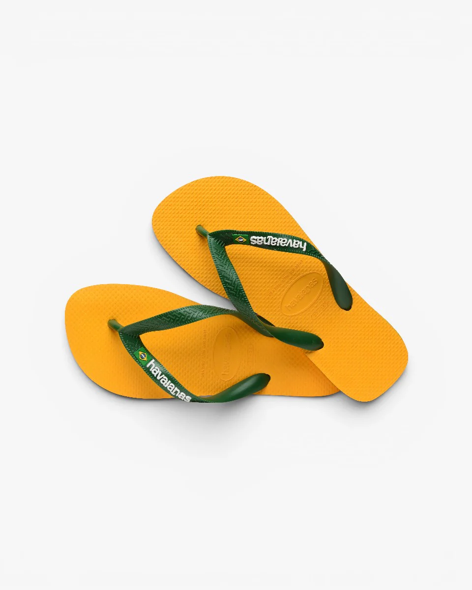 Havaianas Japonki Brasil Logo Pop Yellow - Image 4