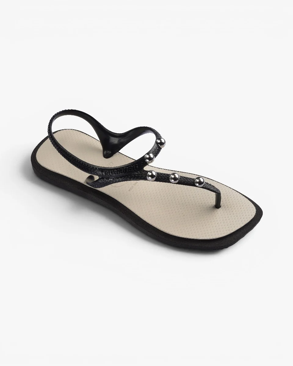 Havaianas Sandały Flash Fusion Black Beige Straw - Image 2