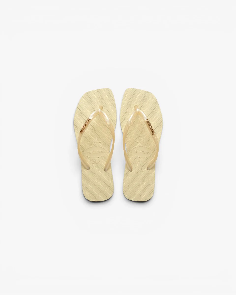 Havaianas Japonki Square Logo Metallic Buttercream - Image 5