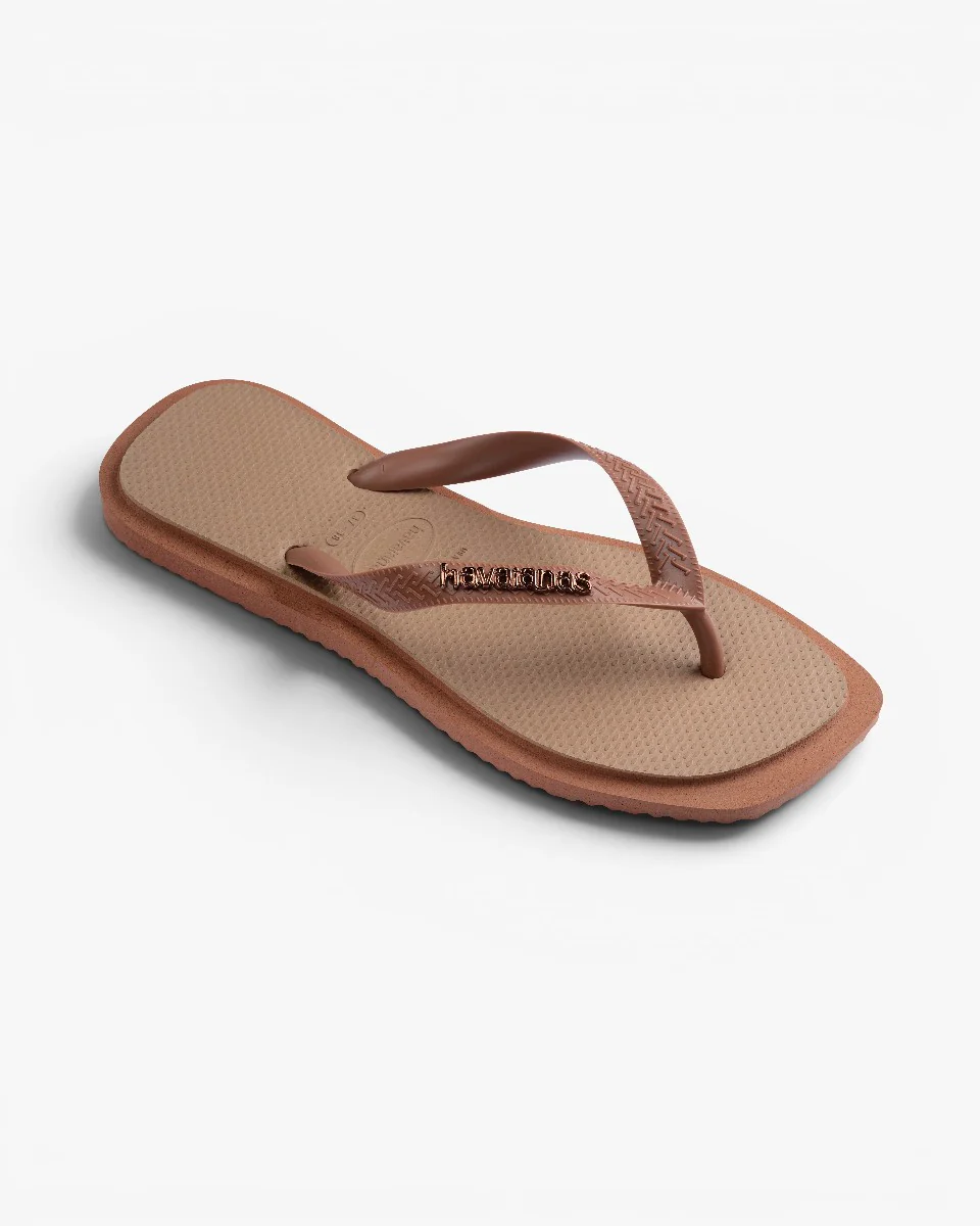 Havaianas Japonki Top Square Fusion Rust Rose Gold - Image 2