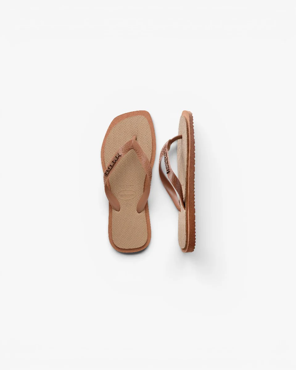 Havaianas Japonki Top Square Fusion Rust Rose Gold - Image 3