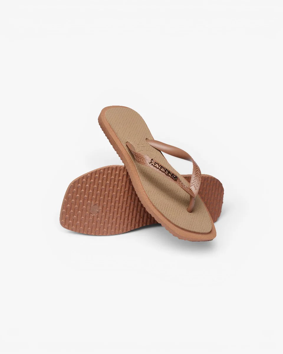 Havaianas Japonki Top Square Fusion Rust Rose Gold - Image 4