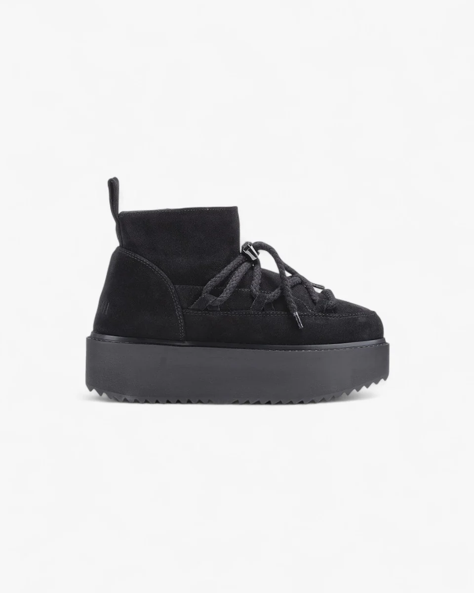 Inuikii Śniegowce Classic Low Platform Czarne
