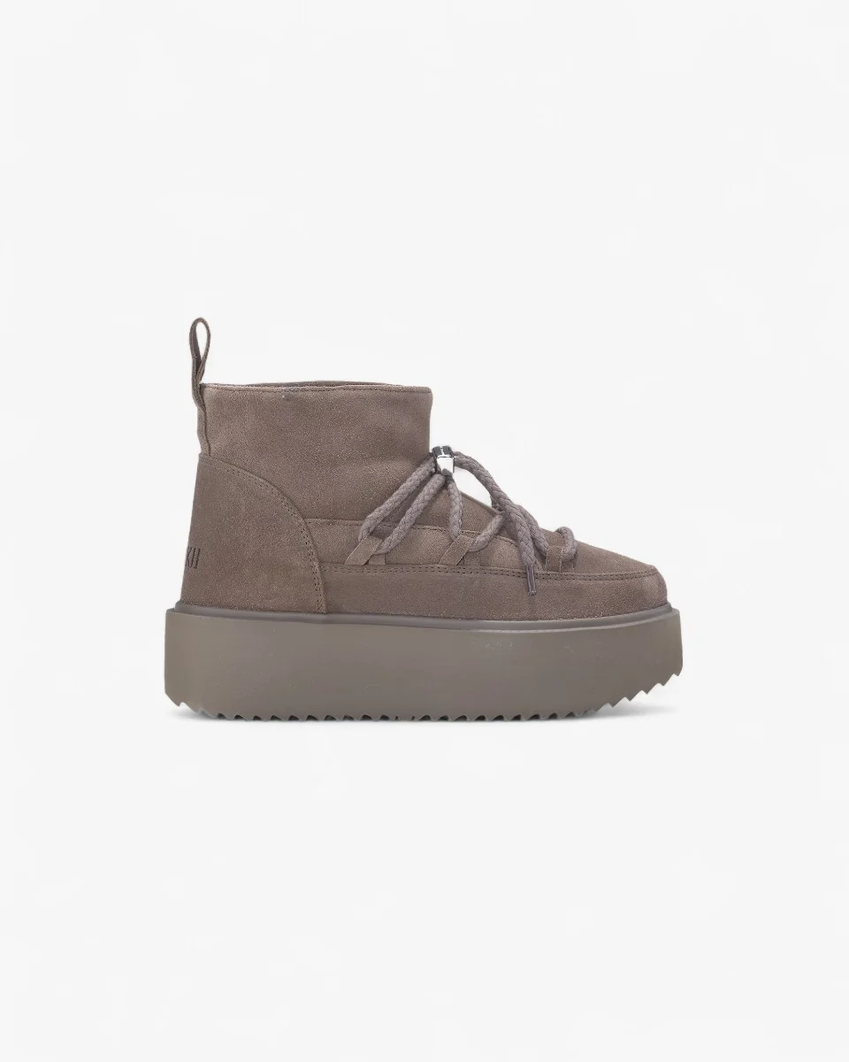Inuikii Śniegowce Classic Low Platform Taupe