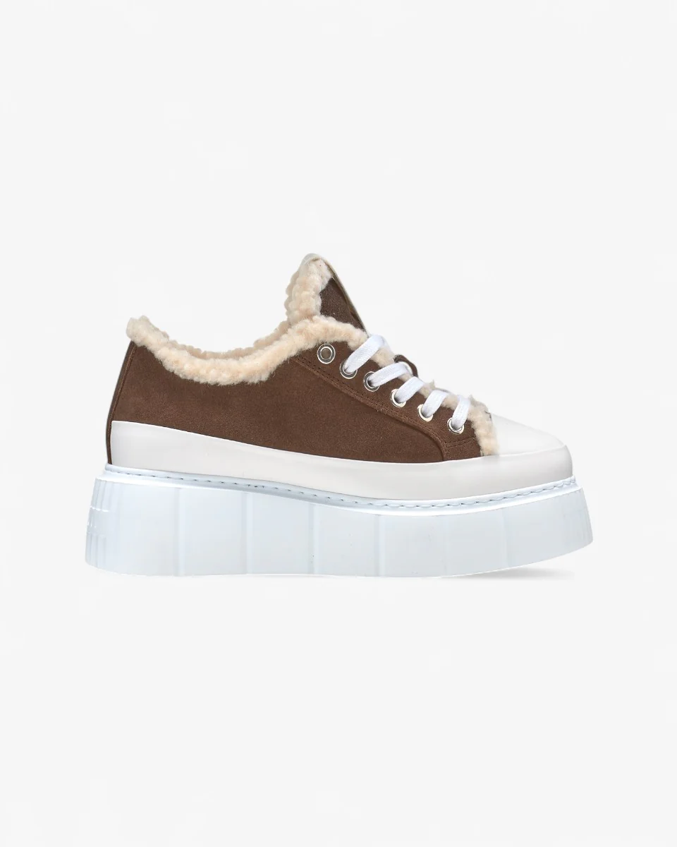 Inuikii Buty Matilda Curly Dark Brown