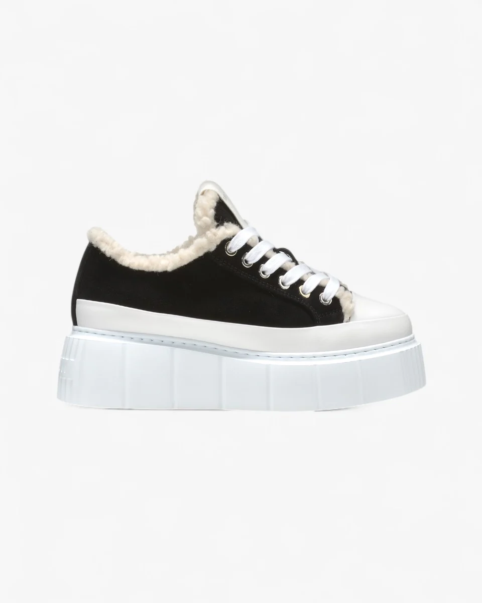 Inuikii Buty Matilda Curly Czarne