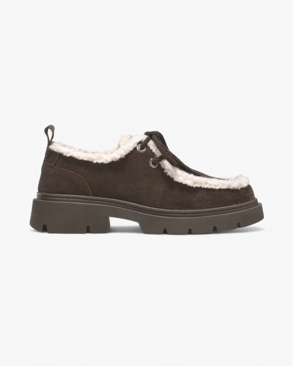 Inuikii Buty Wallabee Curly Brązowe