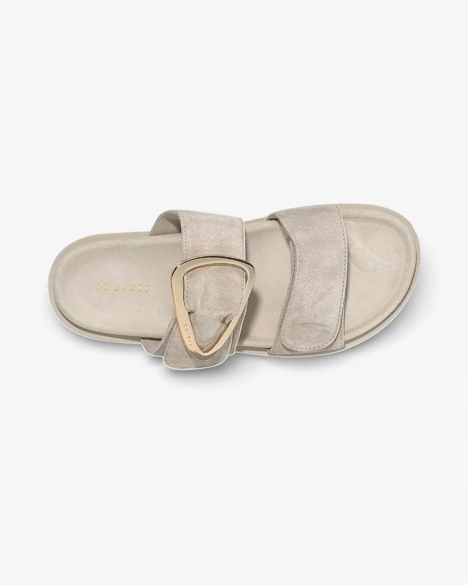 Inuikii Klapki Dreamer Buckle Szare - Image 3
