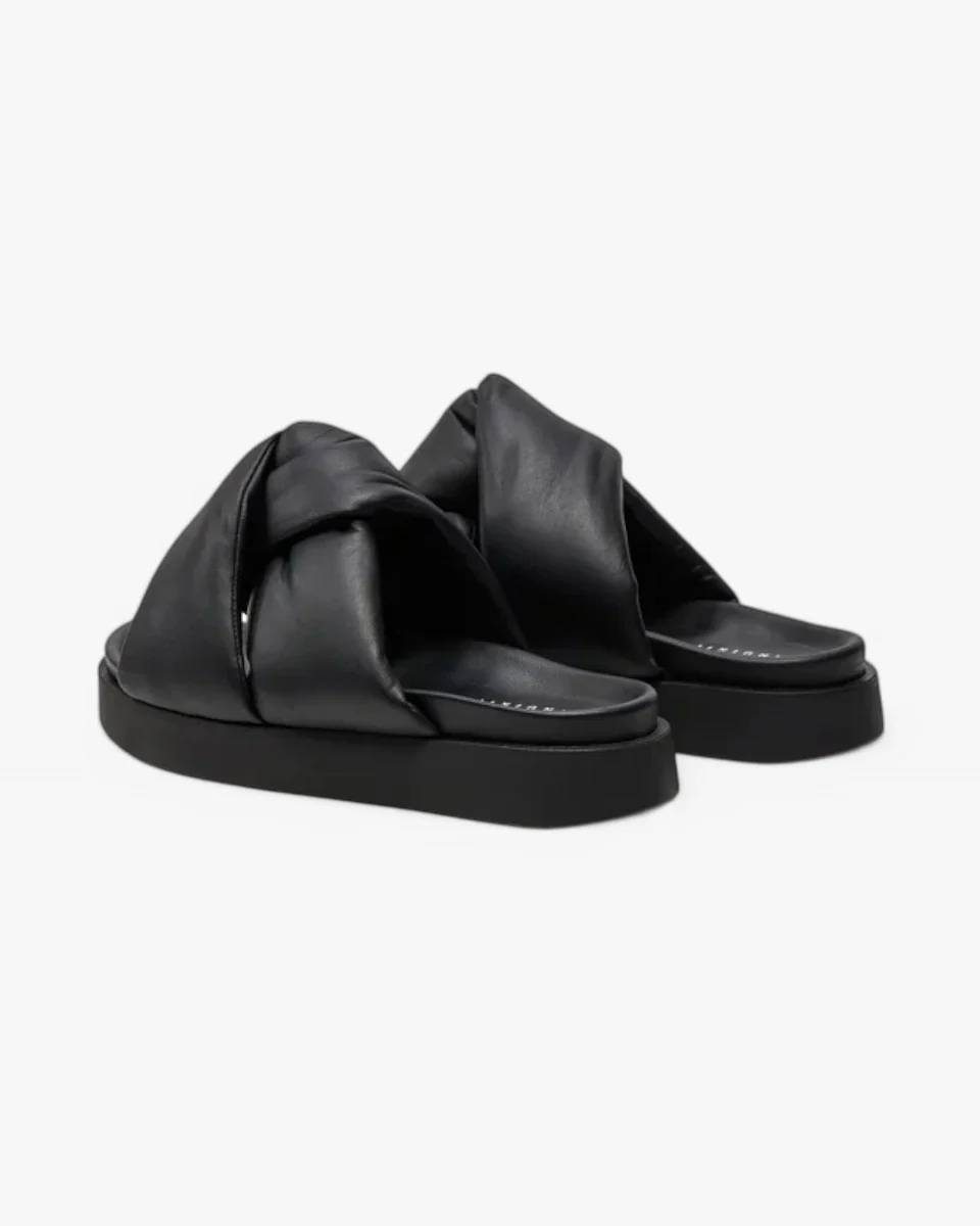 Inuikii Klapki Soft Crossed Black - Image 5