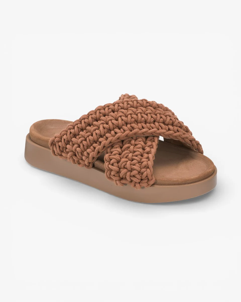 Inuikii Klapki Woven Mocha - Image 2