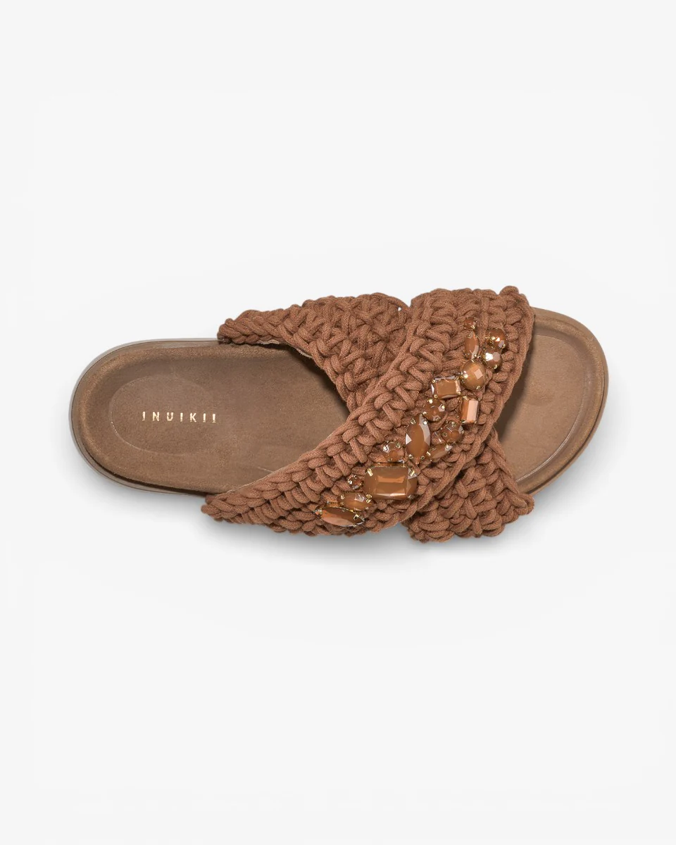 Inuikii Klapki Woven Stones Mocha - Image 3