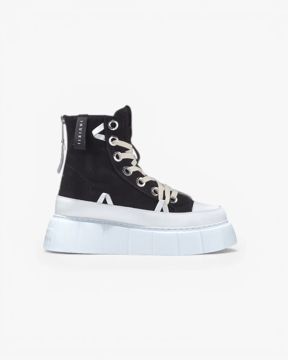 Inuikii Matilda Canvas High Black