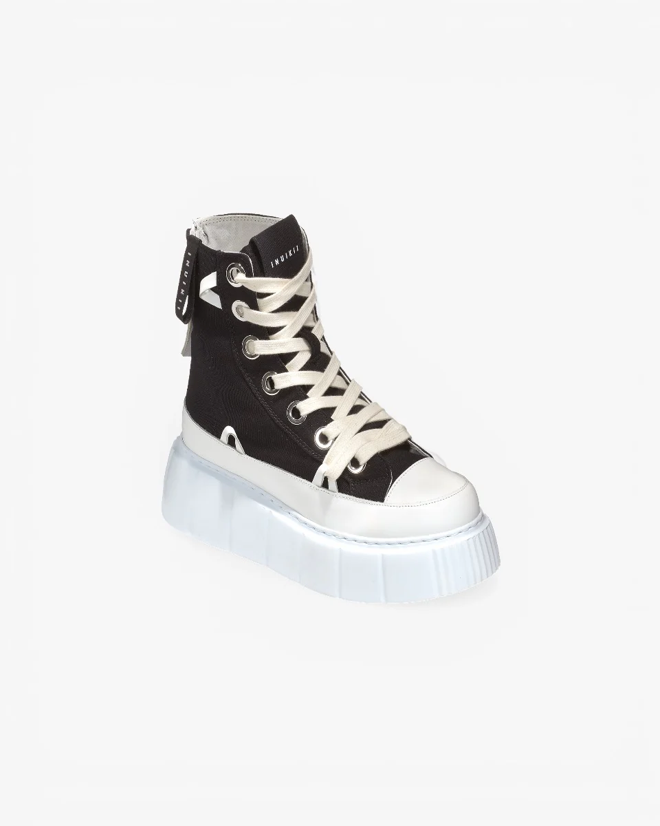 Inuikii Matilda Canvas High Black - Image 2