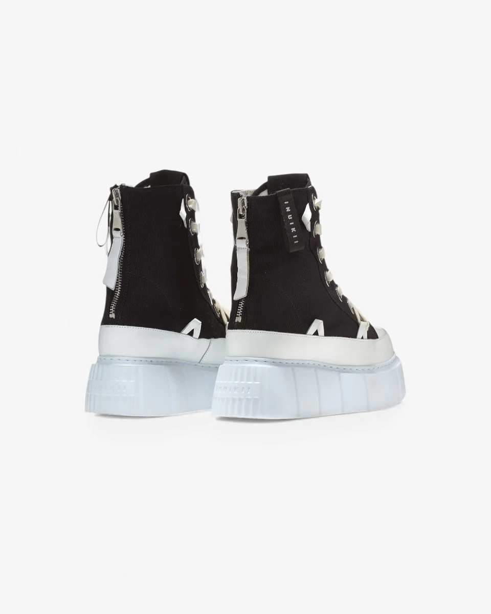 Inuikii Matilda Canvas High Black - Image 4