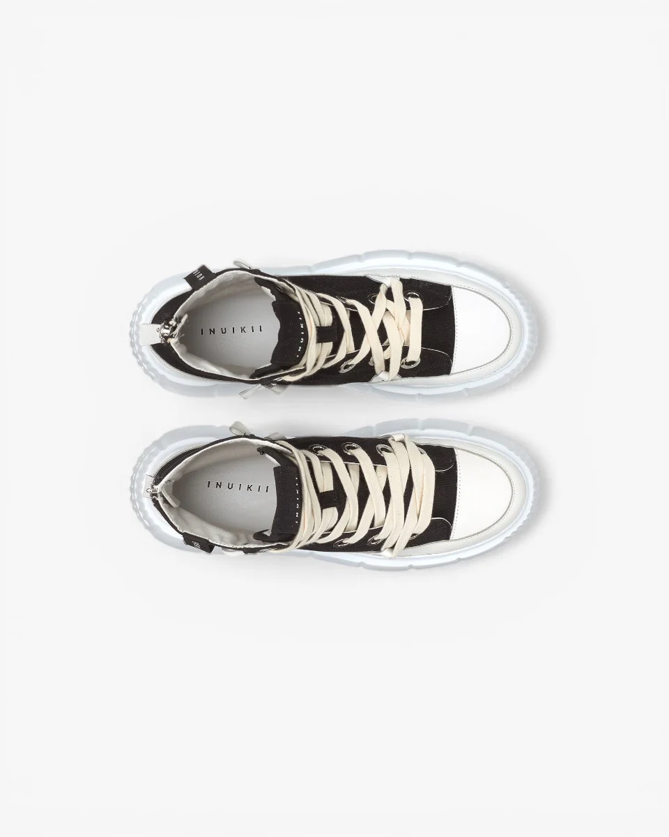 Inuikii Matilda Canvas High Black - Image 5