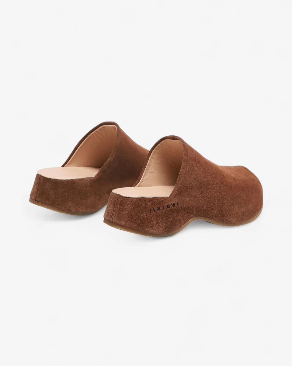 Inuikii Mule Sabot Venezia Chestnut - Image 4