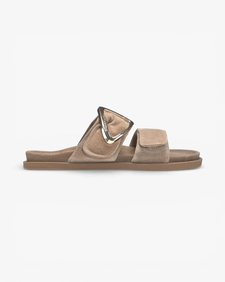 Inuikii Klapki Dreamer Buckle Beżowe