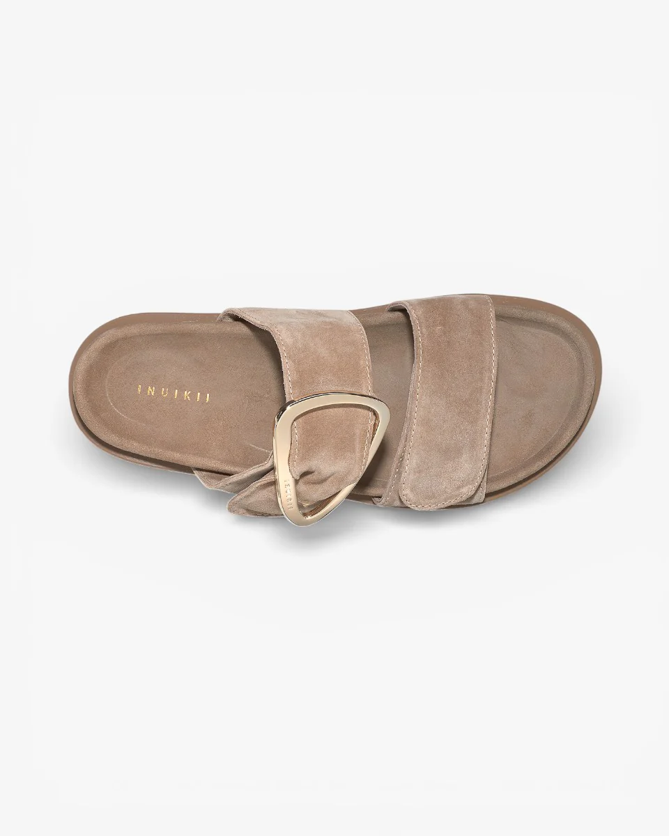 Inuikii Klapki Dreamer Buckle Beżowe - Image 3