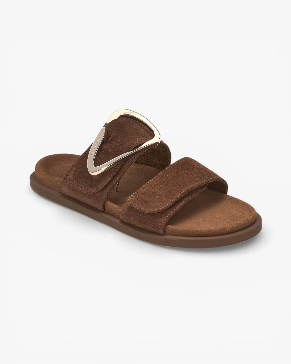 Inuikii Klapki Dreamer Buckle Brązowe - Image 2