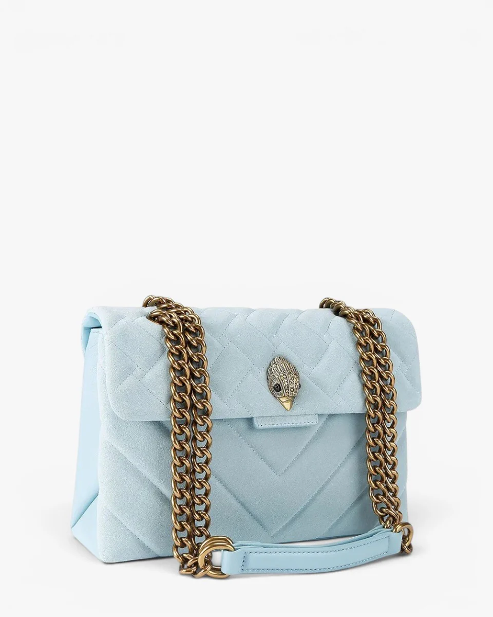 Kurt Geiger Torebka Leather Kensington Mid Blue - Image 3