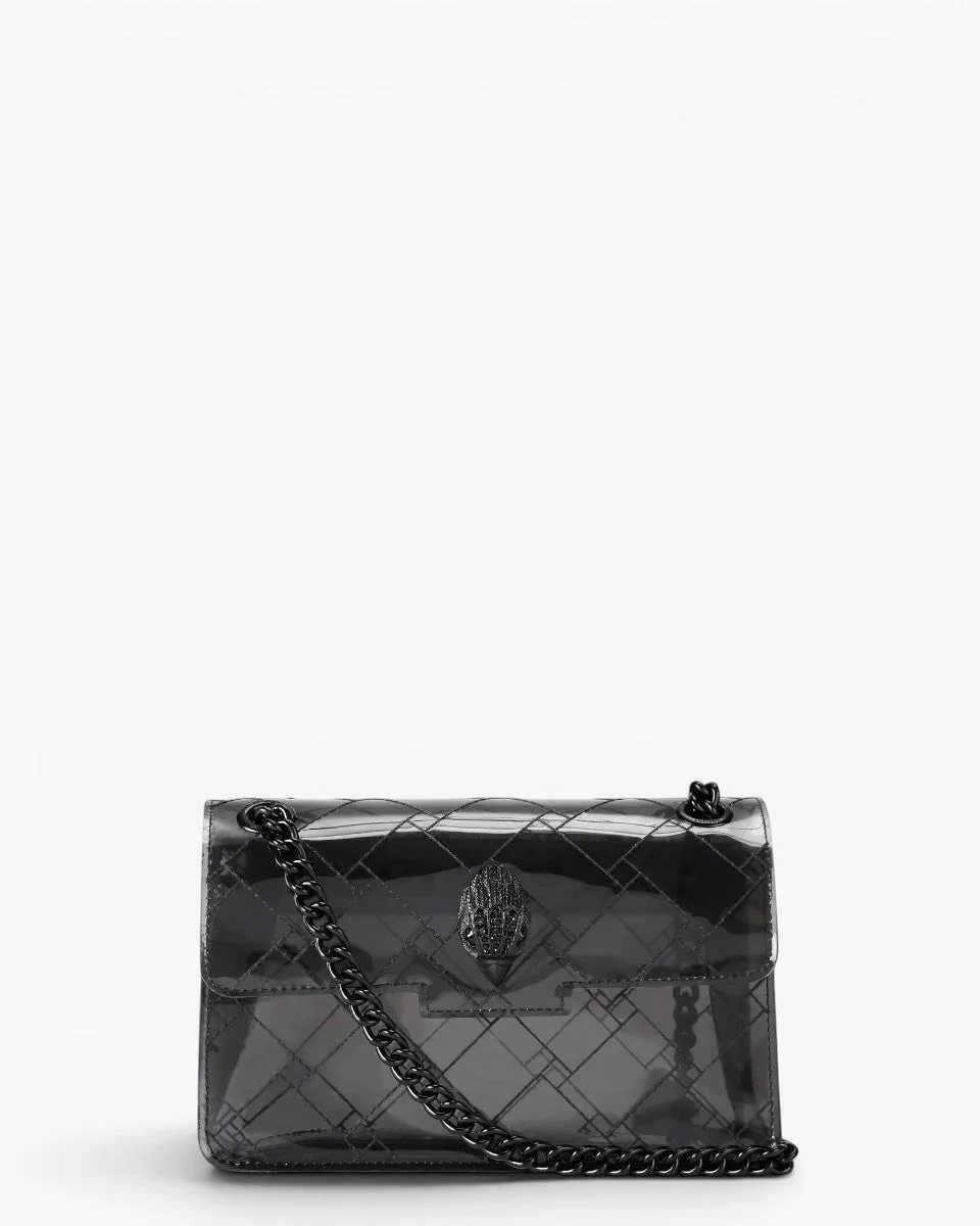Kurt Geiger Torebka Mini Vinyl Kensington Drench Black