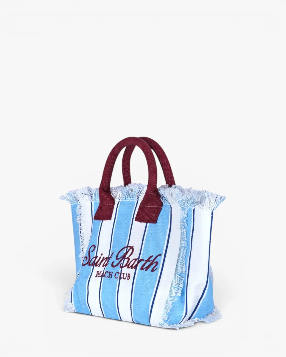 MC2 Saint Barth Torebka Colette Sb Beach Stripes Blue - Image 4
