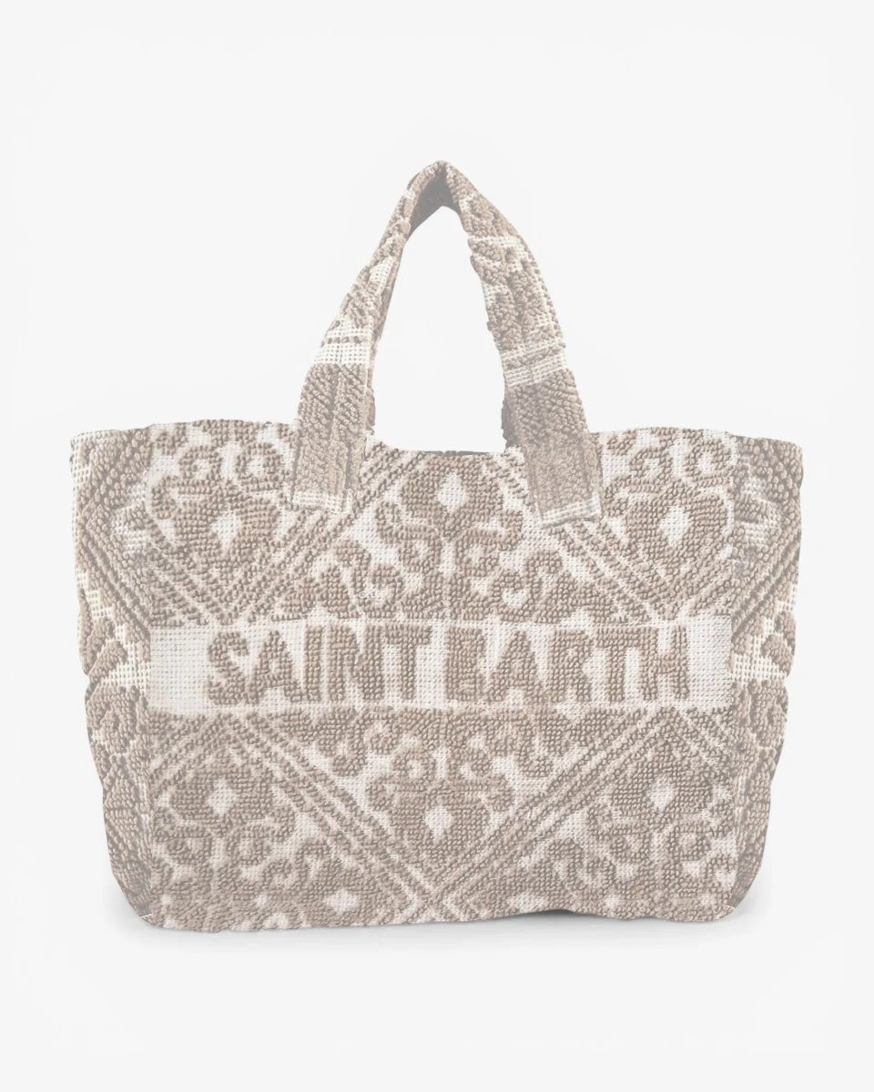 MC2 SAINT BARTH Torebka Tufting Bag Beige