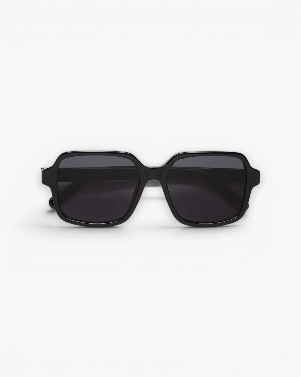 MM6 Maison Margiela Okulary Przeciwsłoneczne Lunettes 4 Noir