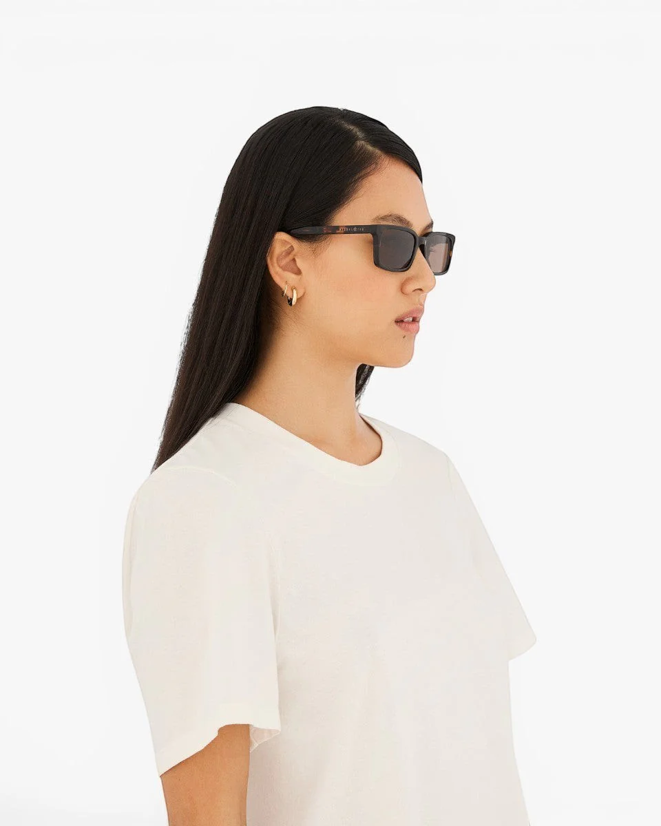 MM6 Maison Margiela Okulary Przeciwsłoneczne Lunettes 5 Havana - Image 3